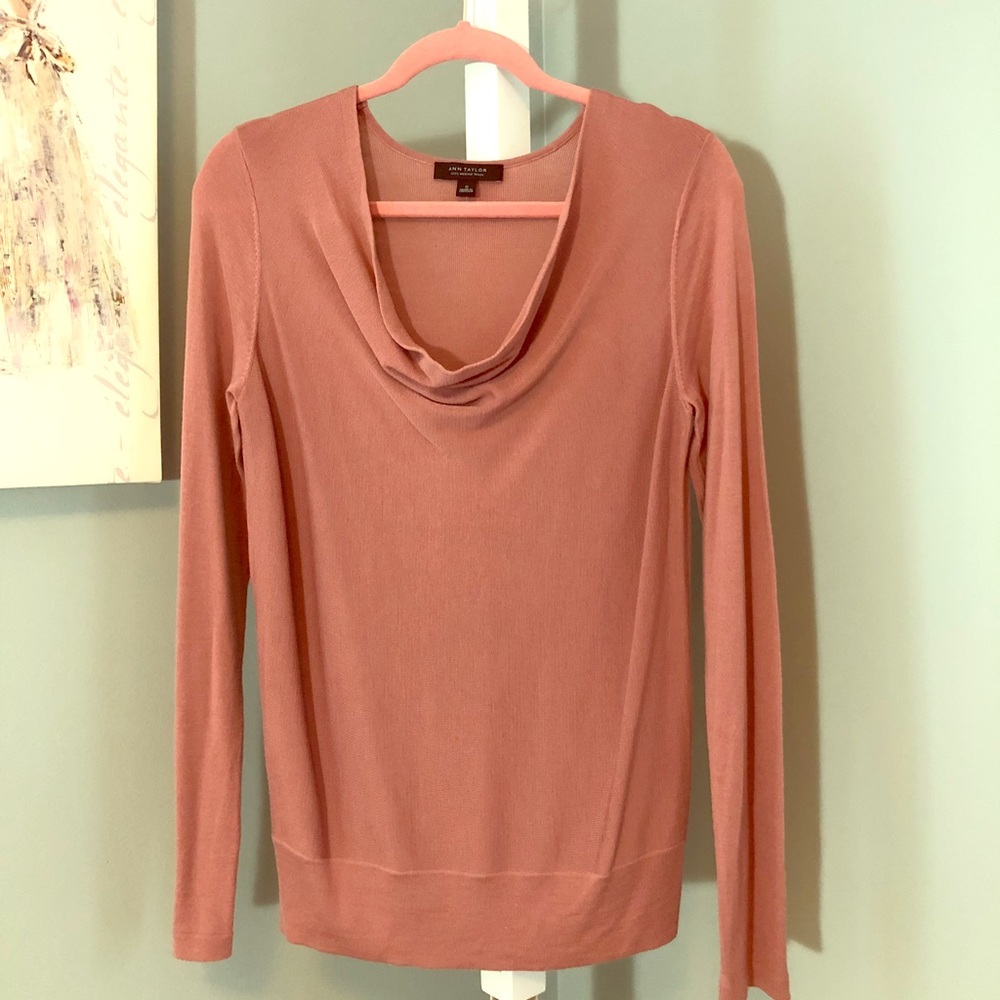 Anne Taylor cowel neck sweater